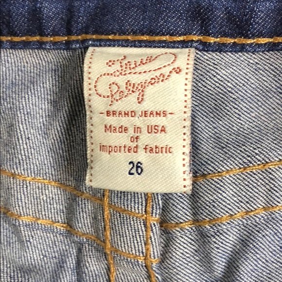 True Religion Low-Rise Slim Bootcut EUC sz 26 - Picture 7 of 8